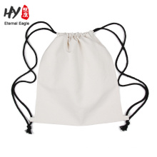 Factory wholesale cotton drawstring backpack